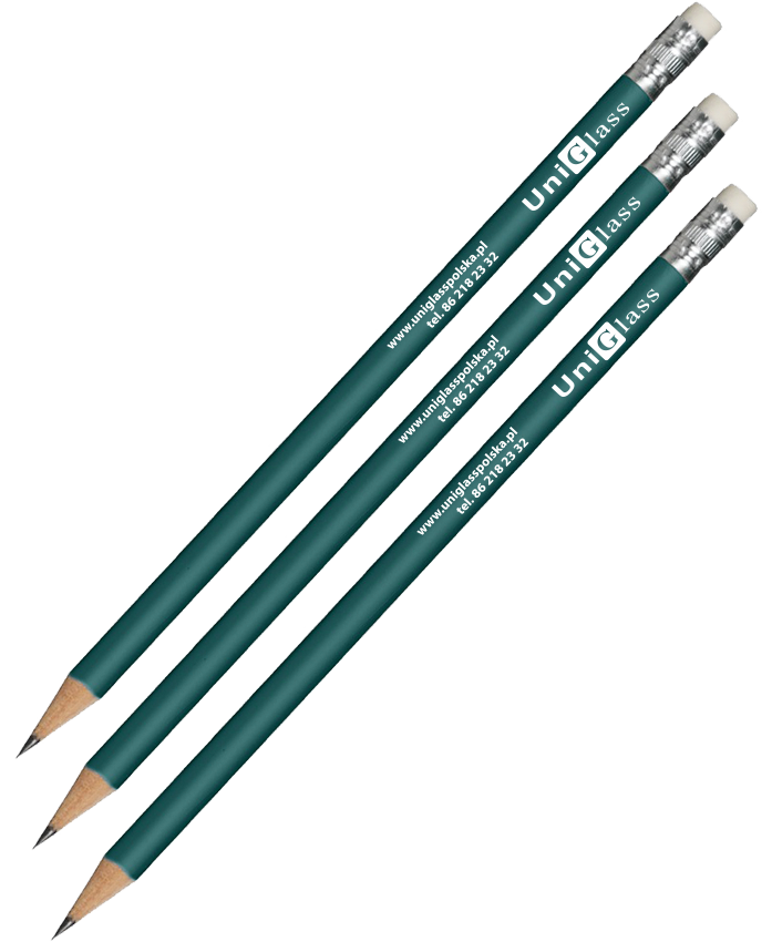 Ołówek z gumką kolor